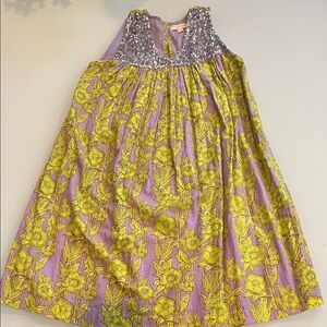 Pink Chicken Lavender and Lime Dress